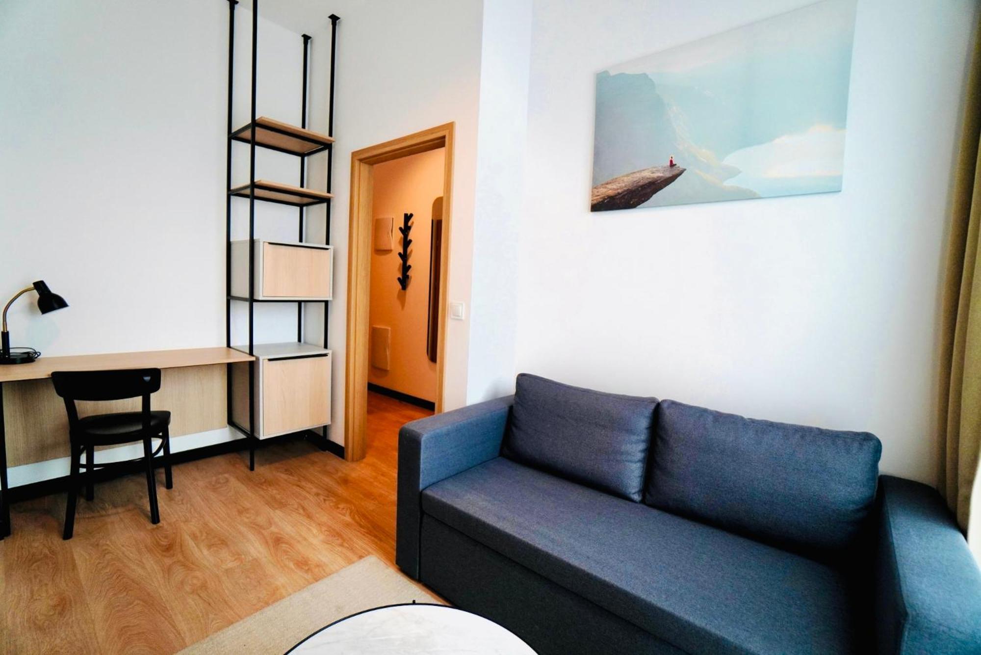 Bk Aparthotel Praga - National Stadium - Comfortable Apartment For 4 People 华沙 外观 照片